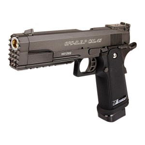 Страйкбольный пистолет WE Colt M1911 Hi-Capa 5.2, стеклобит (WE-H011)